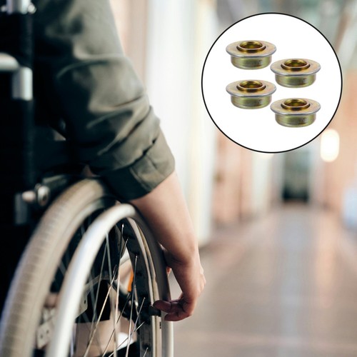 4pcs durable steel - durable, wheelchair