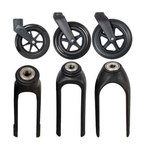 Wheelchair front fork - front,